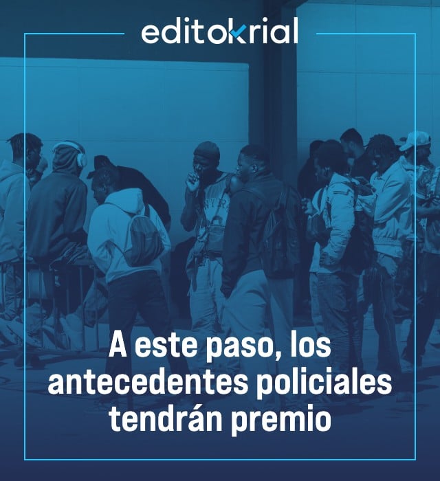 A este paso, los antecedentes policiales tendrán premio