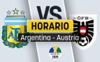 Argentina Austria horario