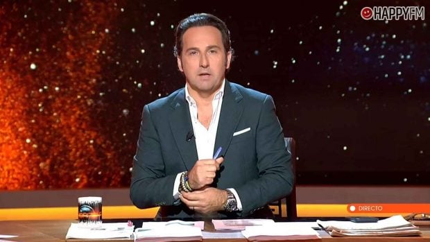 Iker Jim&eacute;nez en el plat&oacute; de Horizonte (Mediaset).