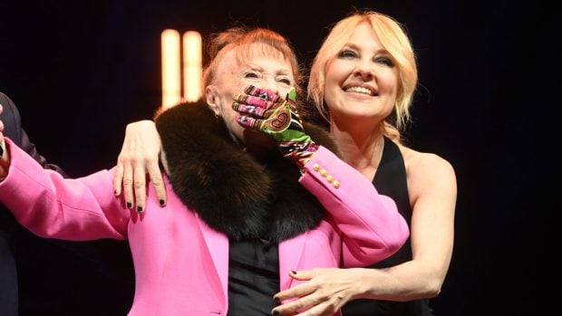 Cayetana Guillén Cuervo y Gemma Cuervo. (Foto: Europa Press)