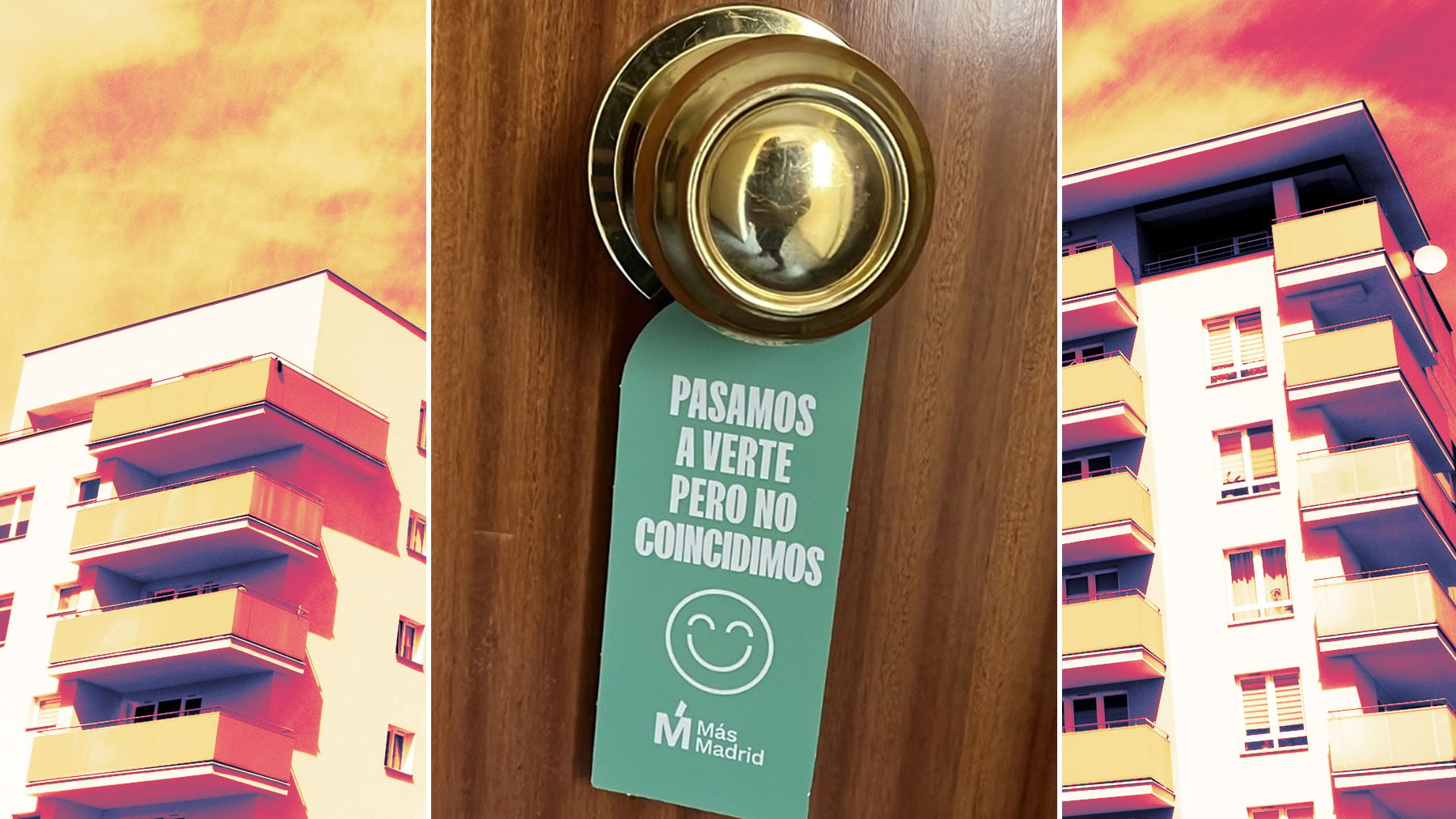 Más Madrid alienta la okupación señalando puerta por puerta las viviendas vacías de la Comunidad de Madrid