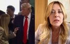 Trump y Meloni se enganchan: el líder de EEUU dice que se fotografió con ella «por pena» y ésta le tacha de «falso»