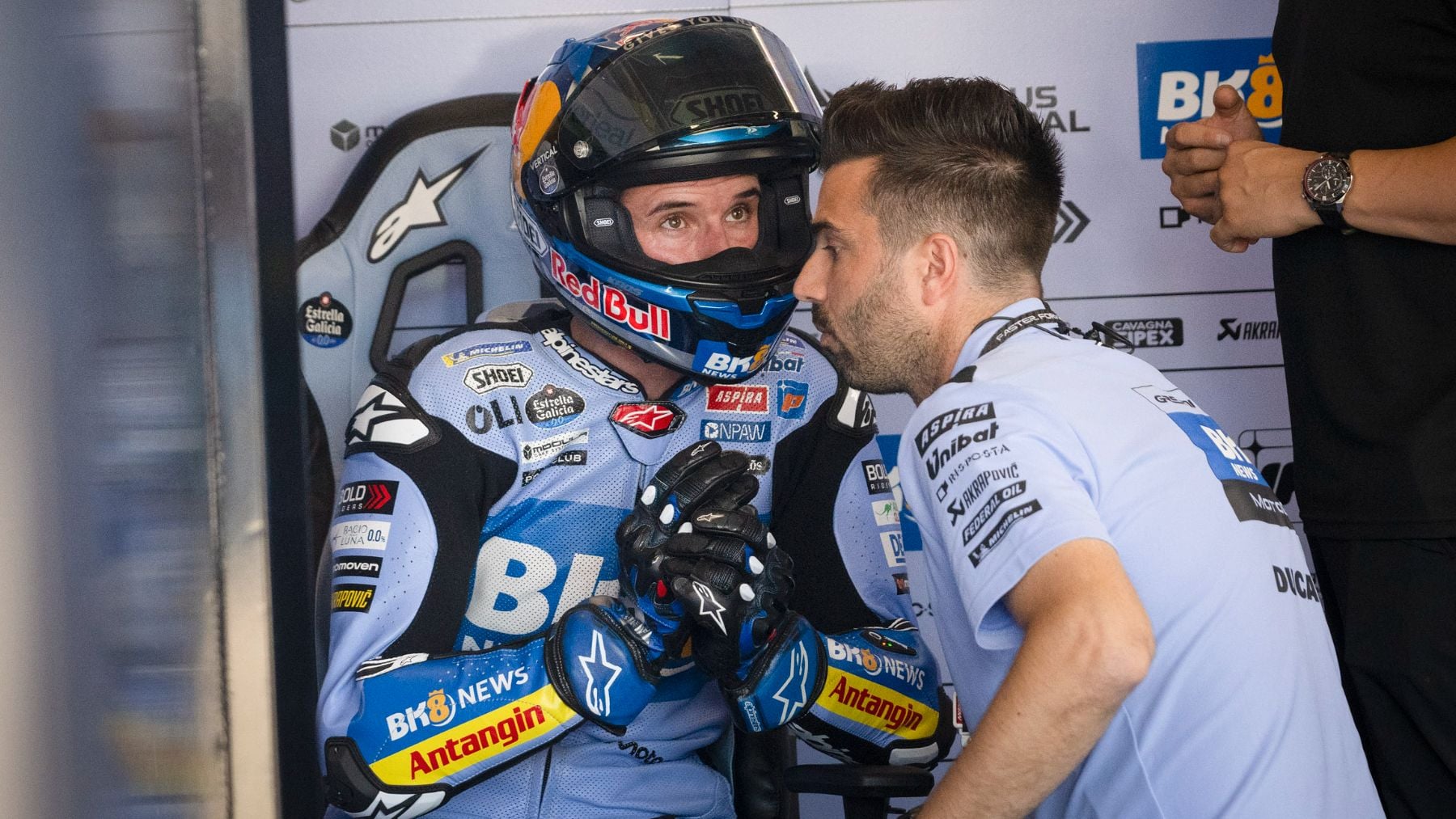 Álex Márquez se retira del GP de la República Checa