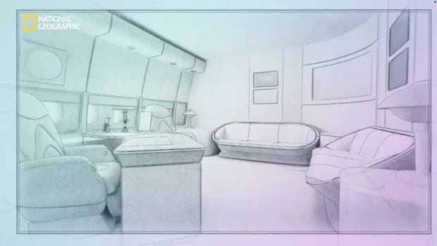 El despacho presidencial del nuevo avión Air Force One