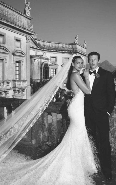 Vestido de novia de Dua Lipa