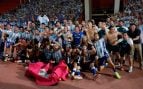 El Málaga asciende a Primera. (EFE)