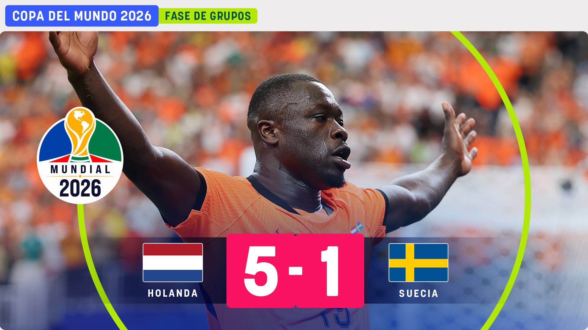 La Holanda de Koeman destroza a Suecia y presenta su candidatura al Mundial