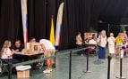 Colombianos votan en Miami