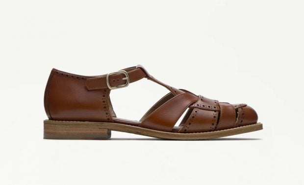 zapato cerrado para el verano