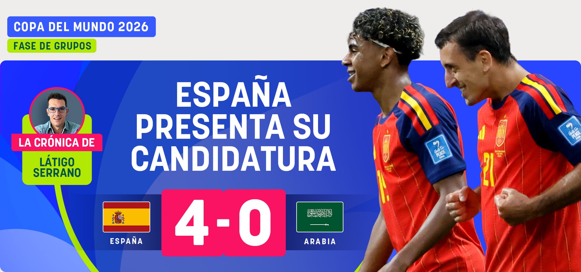 España presenta su candidatura