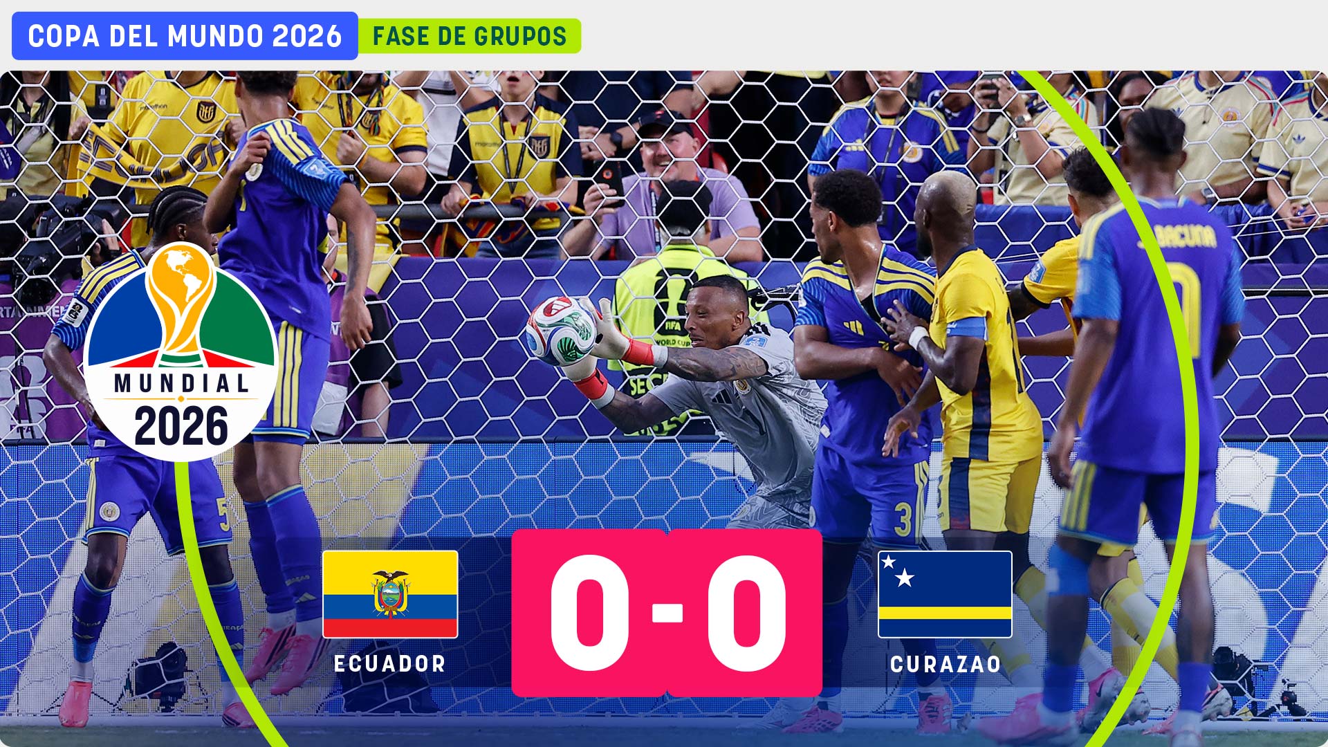 Ecuador se estrella contra un héroe llamado Room y queda al borde del abismo en el Mundial