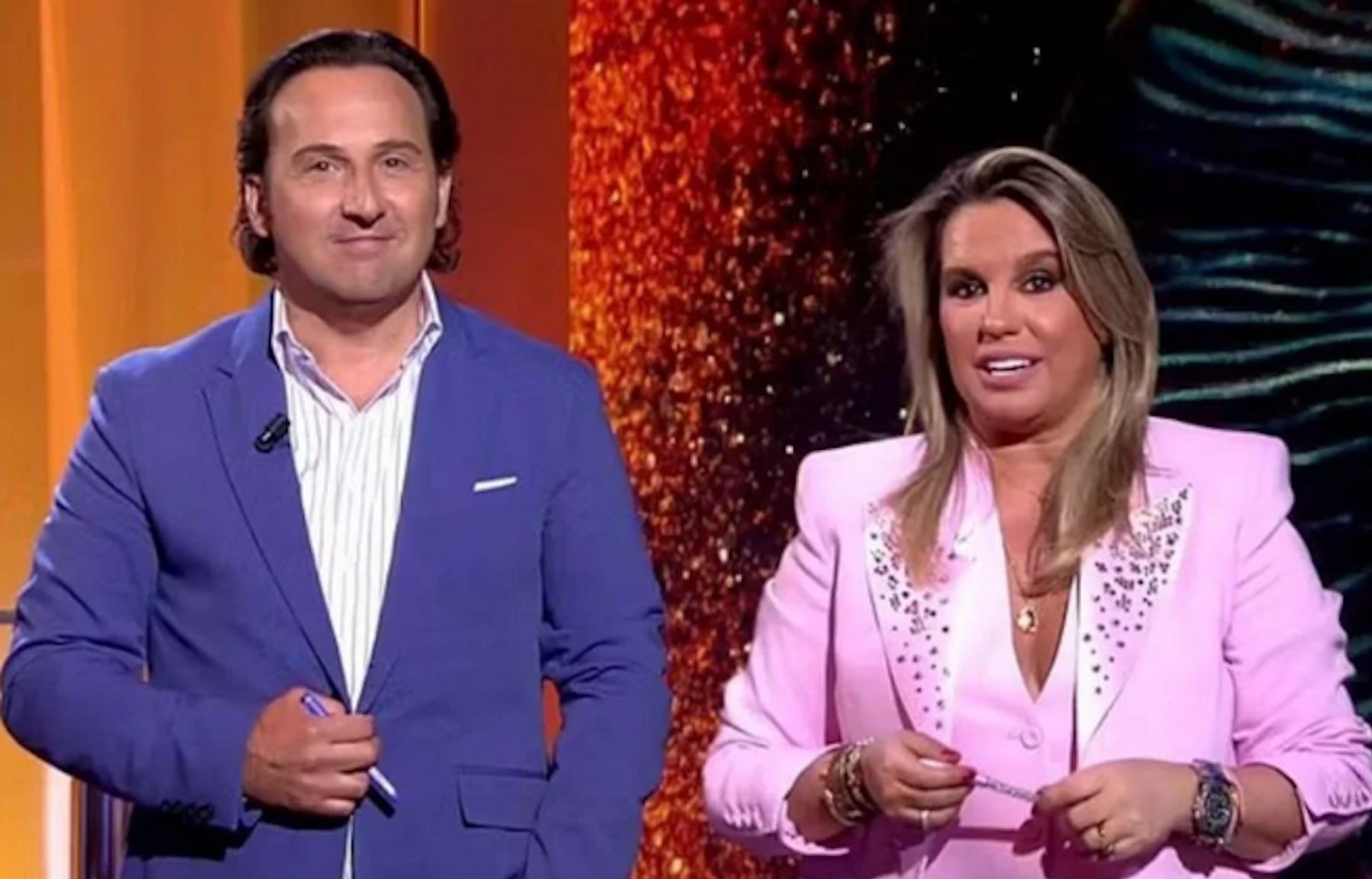 Iker Jiménez y Carmen Porter en televisión. (Foto: Cuatro)