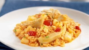 Arroz con sepia