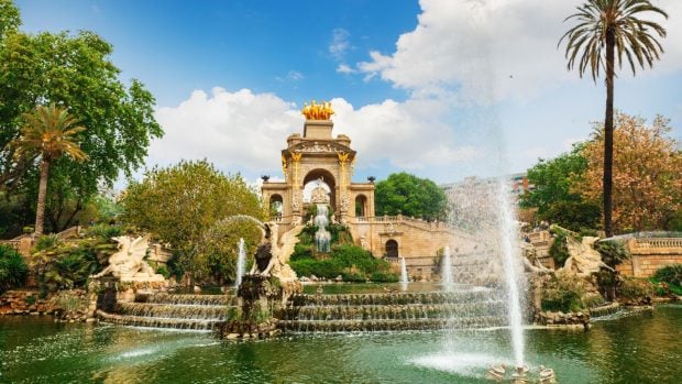  Parque de la Ciudadela de Barcelona.
