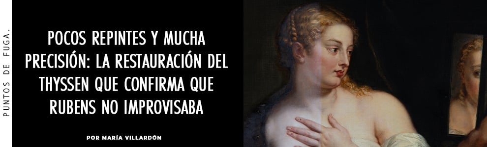 Pocos repintes y mucha precisión: la restauración del Thyssen que confirma que Rubens no improvisaba