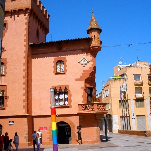 Can Modolell, sede del Ayuntamiento de Viladecans.