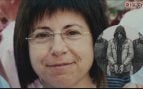 Imagen de Consuelo Roig y de un boceto de su asesino (Imagenes de Mediaset)