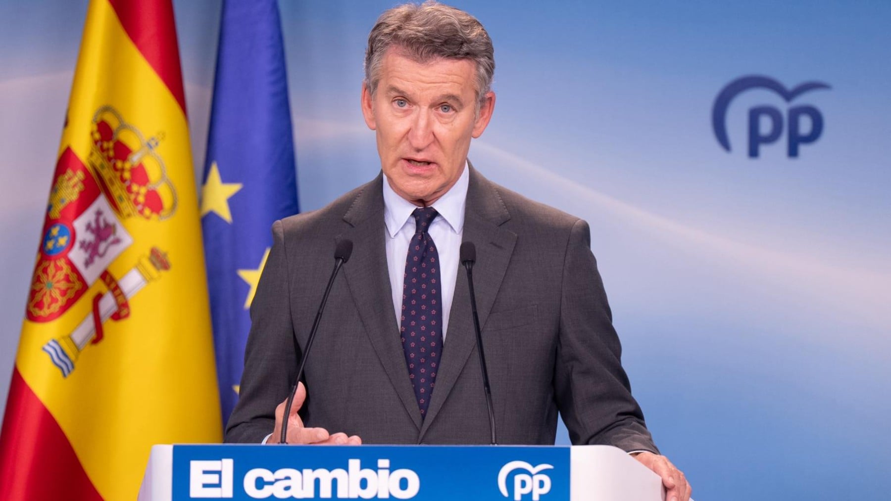 Feijóo afirma que Sánchez tiene que irse tras la sentencia a Ábalos y exige elecciones: Es el fin de la escapada