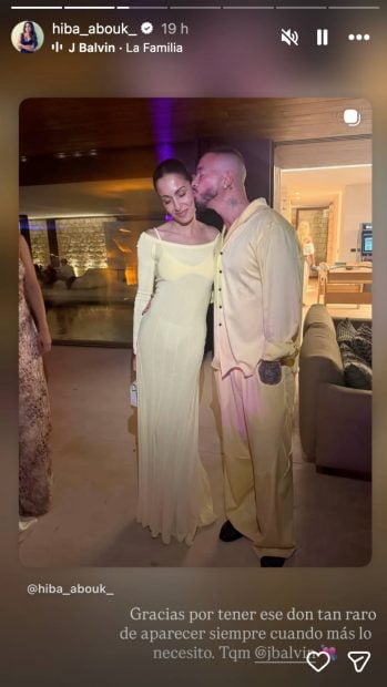 HIBA ABOUK, J BALVIN