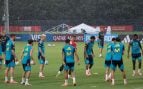 España, entrenamiento, vientos, Mundial