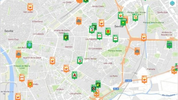 precio gasolina 23 de junio Andalucia