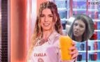 Camilla, ganadora de MasterChef, en una foto del programa y durante su entrevista con Happy FM (RTVE/HappyFM).