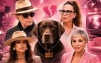 José Ortega Cano, Rocío Carrasco, Gloria Camila y Ana María Aldón junto a Turrón. (Foto: COOL)