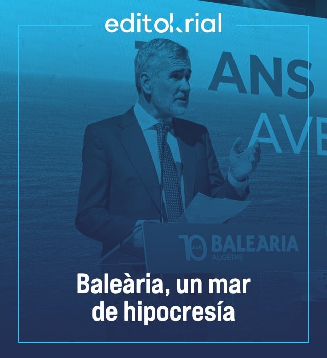 Baleària, un mar de hipocresía