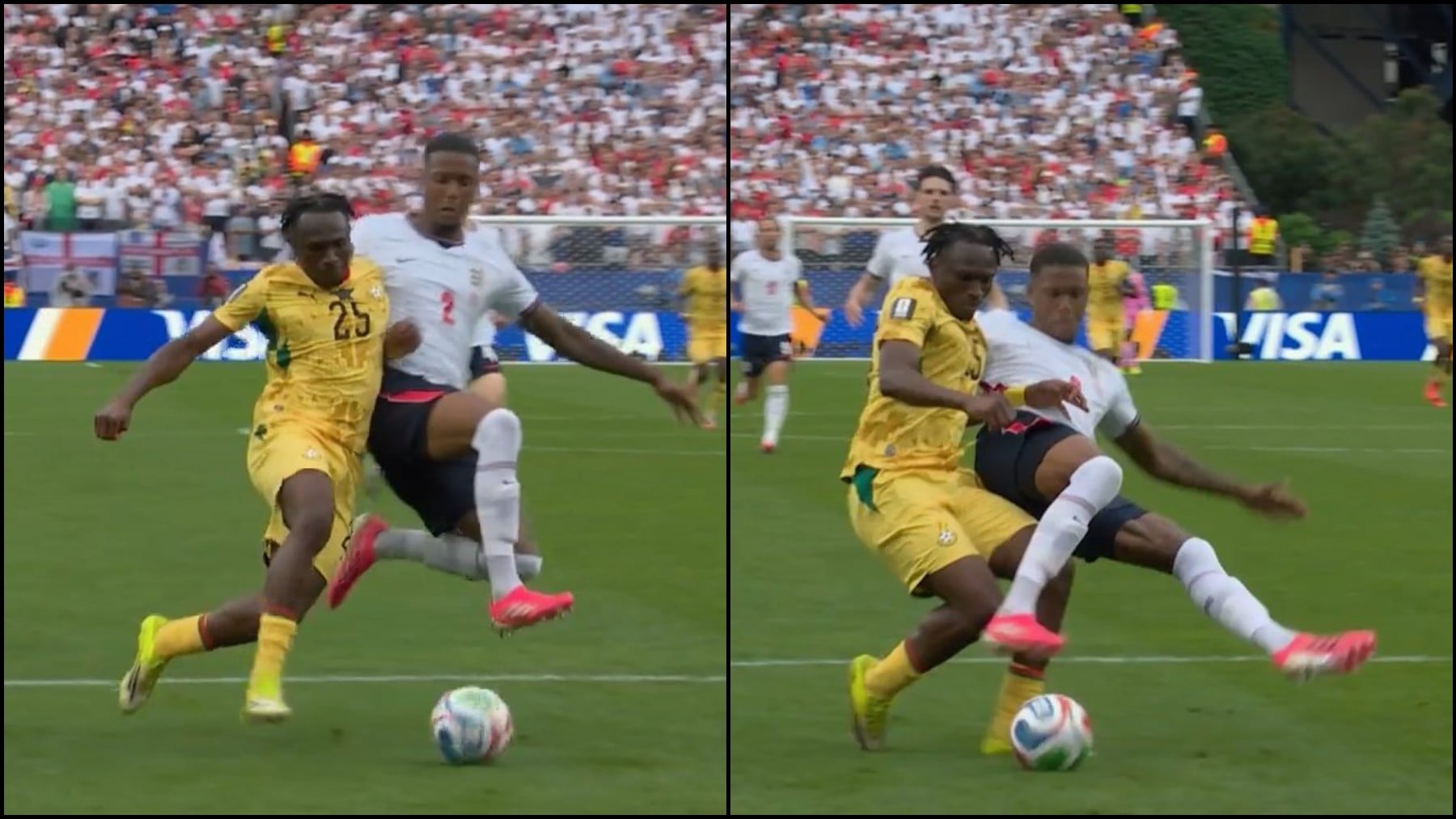 Escándalo Mundial con Inglaterra: el VAR no revisa un penalti clarísimo a favor de Ghana