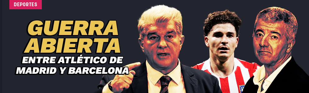 Guerra abierta entre Atlético de Madrid y Barcelona