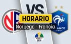 Noruega Francia horario