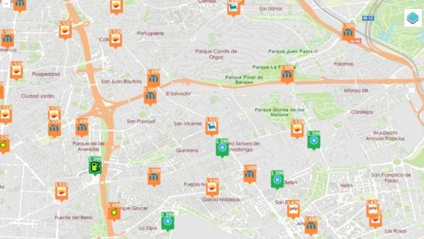 precio gasolina 28 junio Madrid