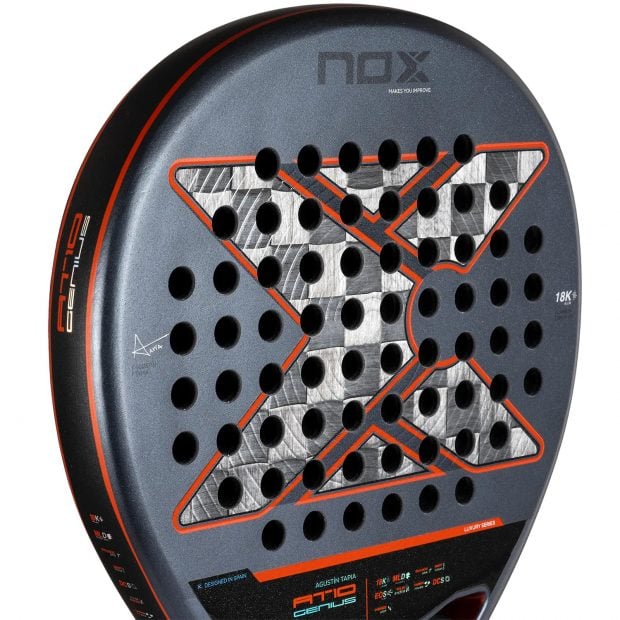 NOX AT10 Genius 18K Alum. P&aacute;del Nuestro.