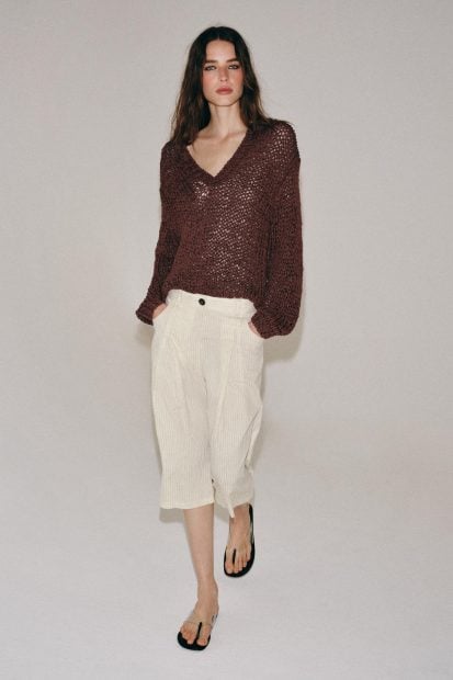 Bermudas rayas Zara