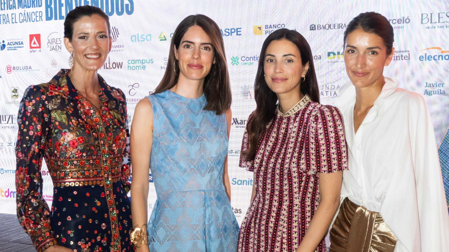 Clara Caruana, duquesa de Huéscar, princesa de Hannover, Valentina Suárez-Zuloaga. (Foto: Clínica Universidad de Navarra)