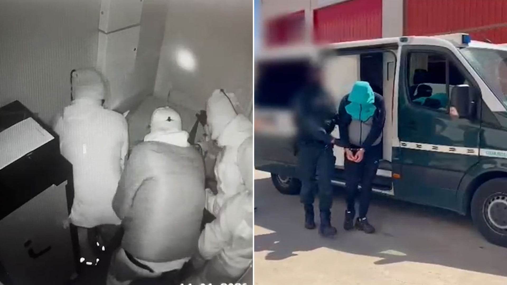 Cae una banda de ladrones de cajas fuertes de bancos por siete asaltos en  Madrid, Toledo y Guadalajara