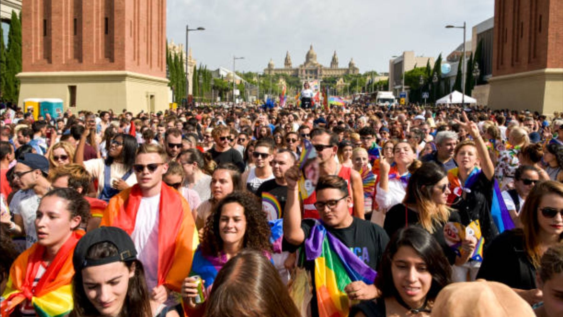Desfile del Orgullo Gay en Barcelona. (Foto: iStock)