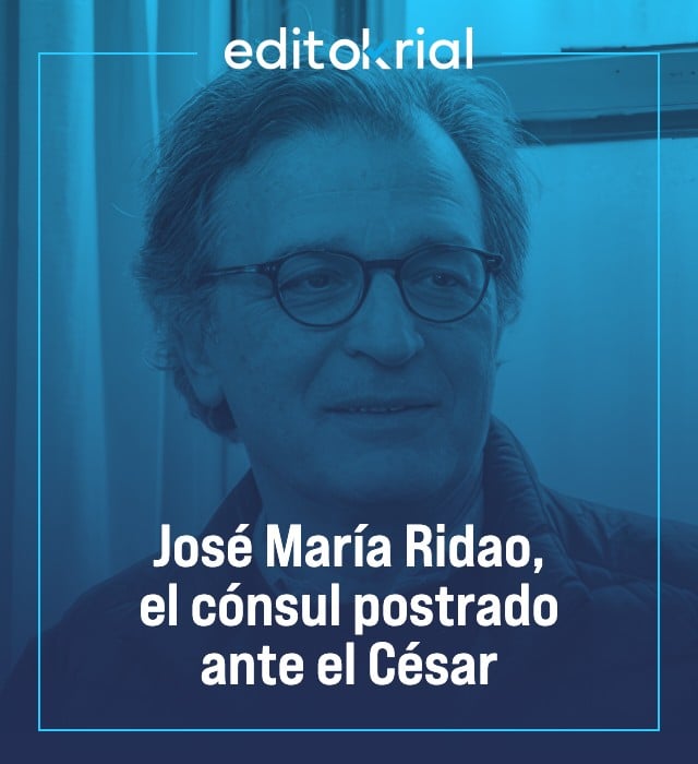 José María Ridao, el cónsul postrado ante el César