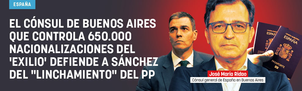 El cónsul de Buenos Aires que controla 650.000 nacionalizaciones del