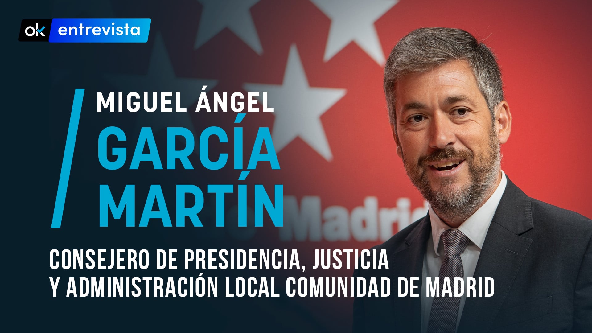 Miguel Ángel García, consejero de Presidencia de Madrid: La España de Sánchez es la sede del hampa