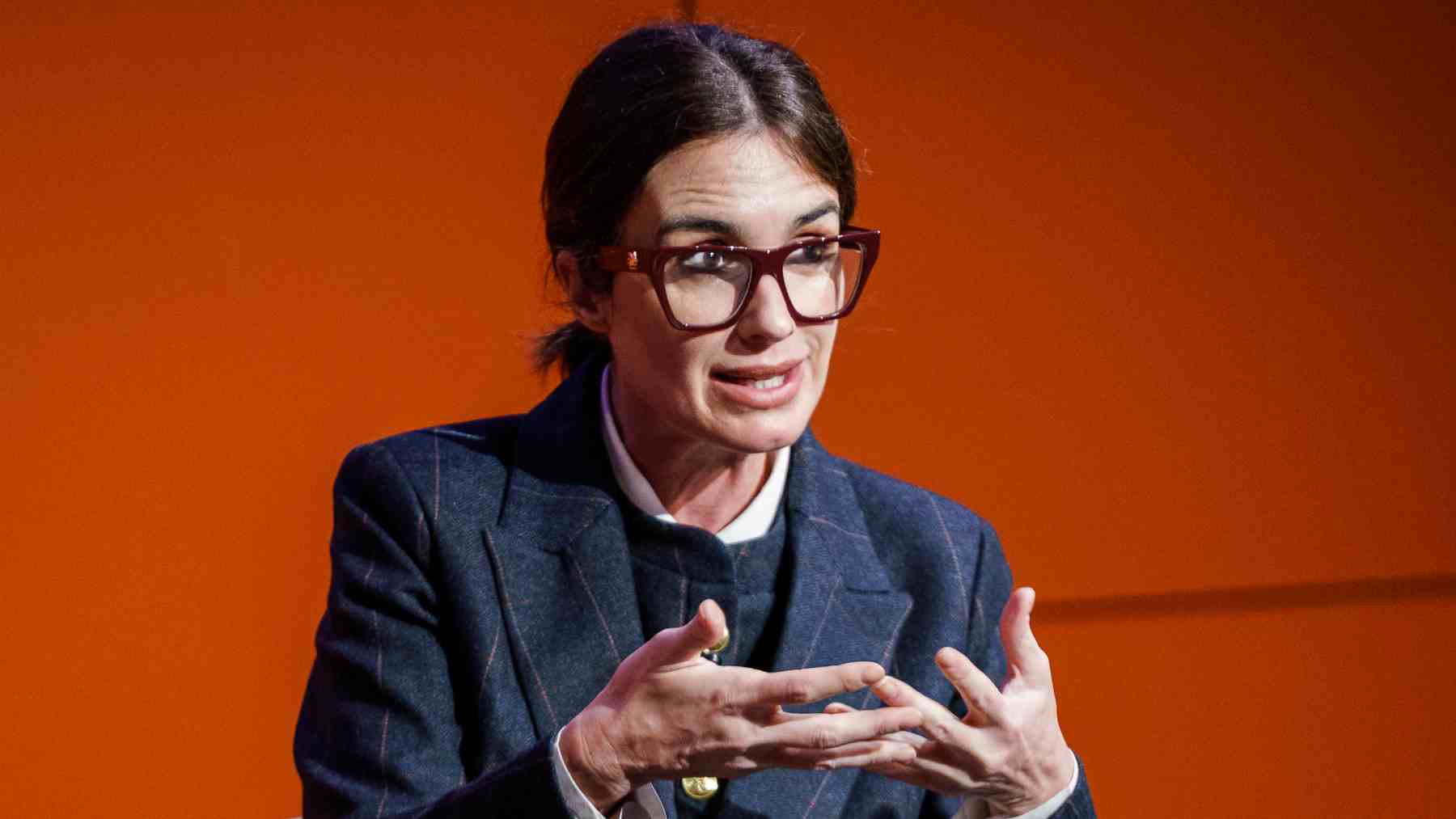 Paz Vega en un evento en Madrid. (Foto: Europa Press)
