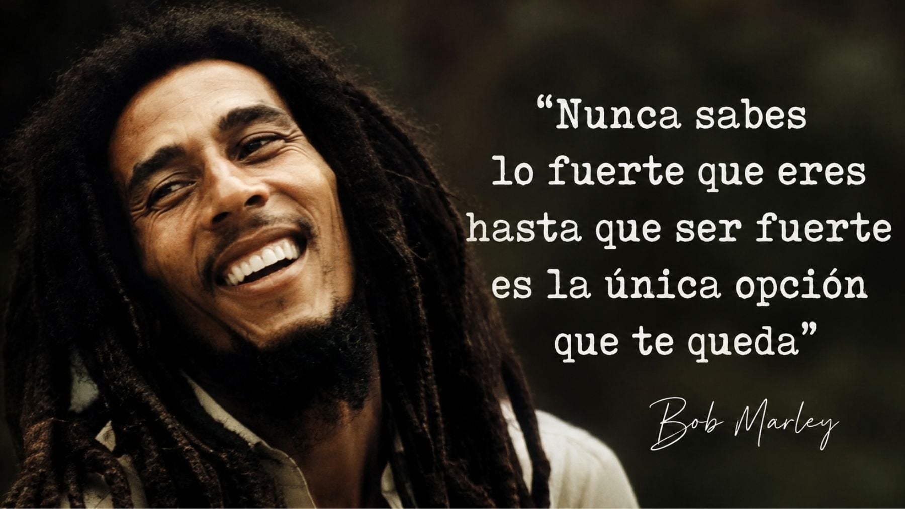 Bob Marley, frase, reflexi&oacute;n