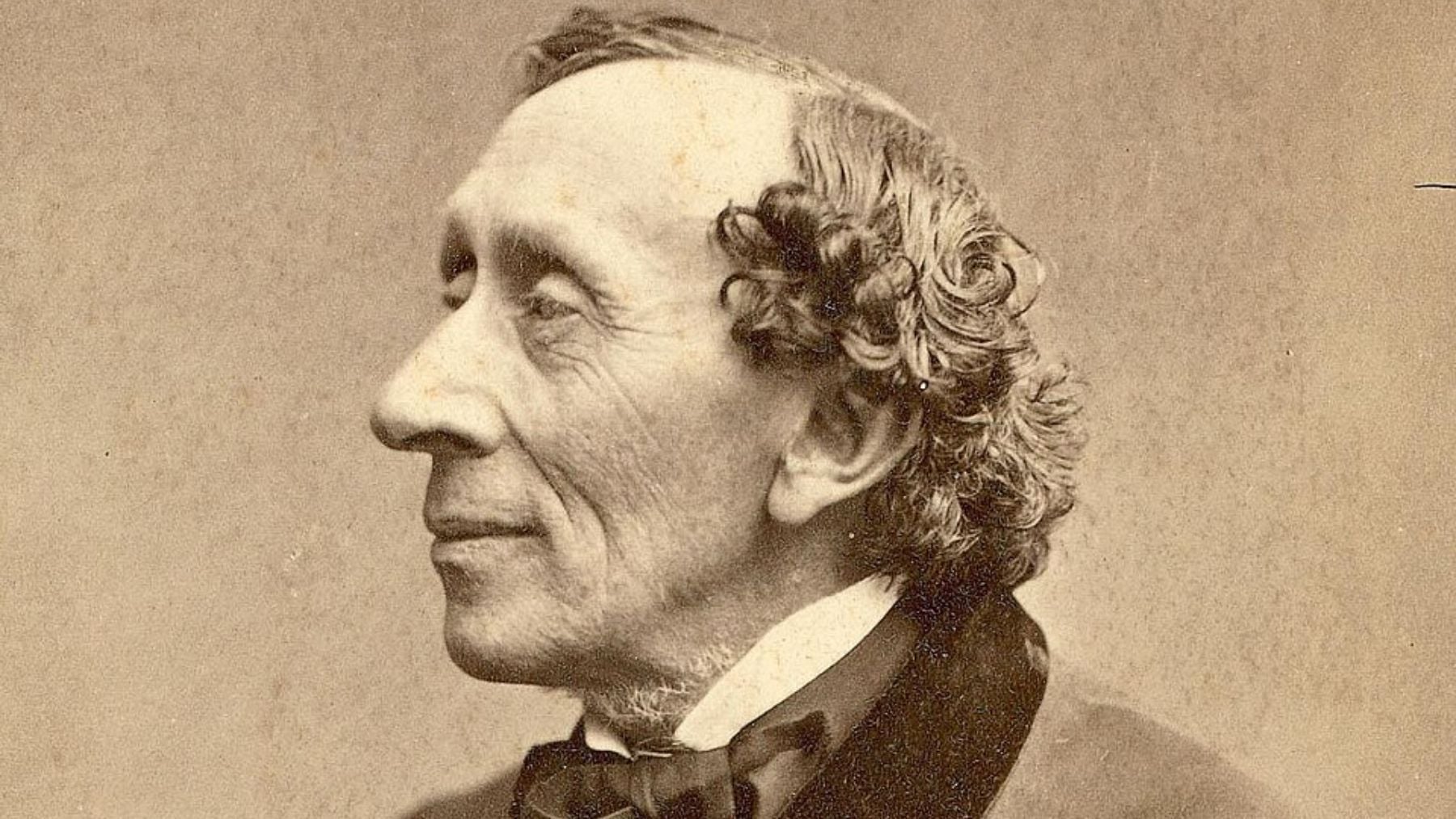 Hans Christian Andersen. Foto: Wikimedia Commons / Dominio público / Thora Hallager