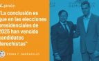Los amigos de ZP y Sánchez, derrotados en América