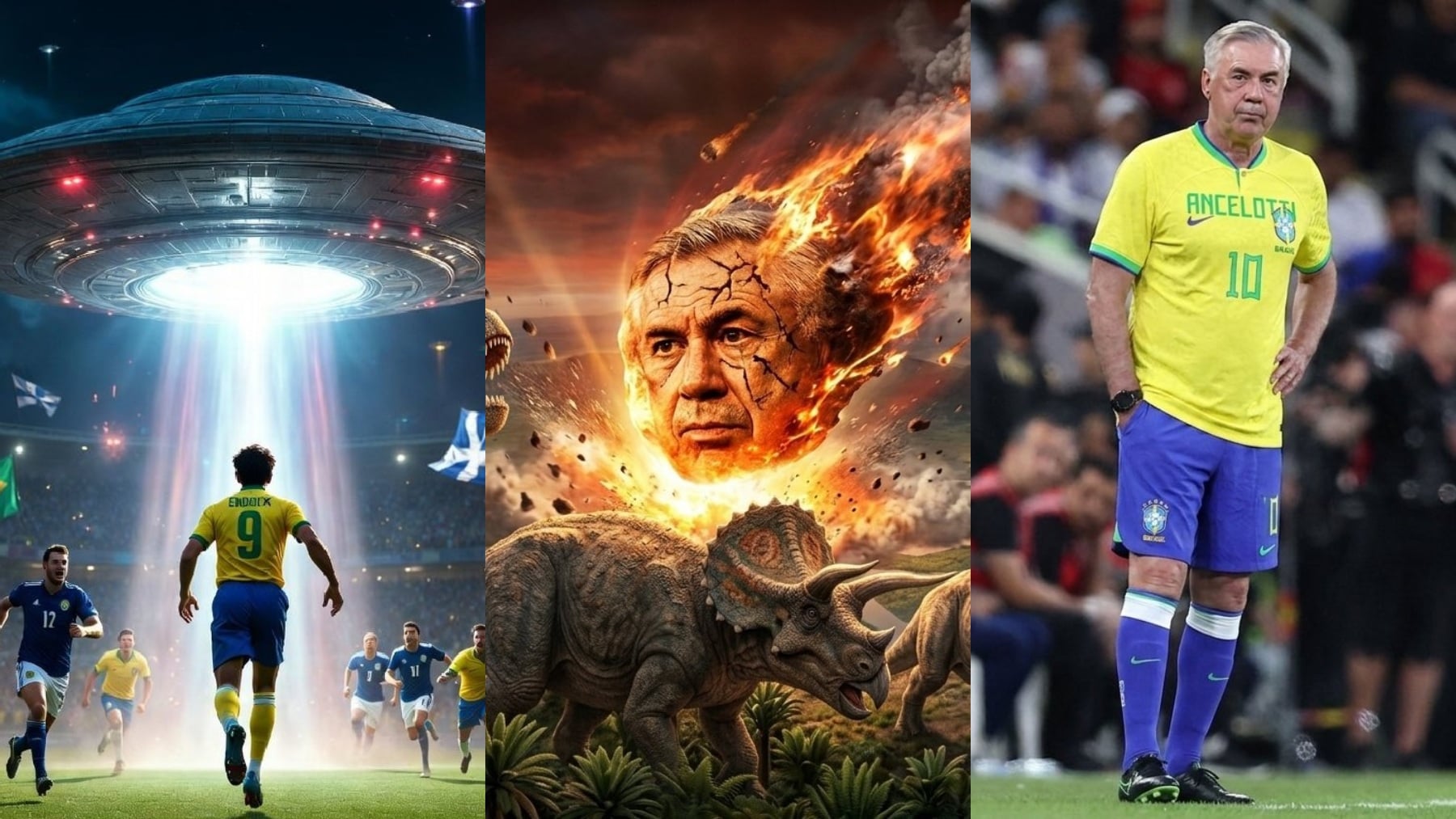 Los mejores memes de Carlo Ancelotti y Endrick en el Mundial