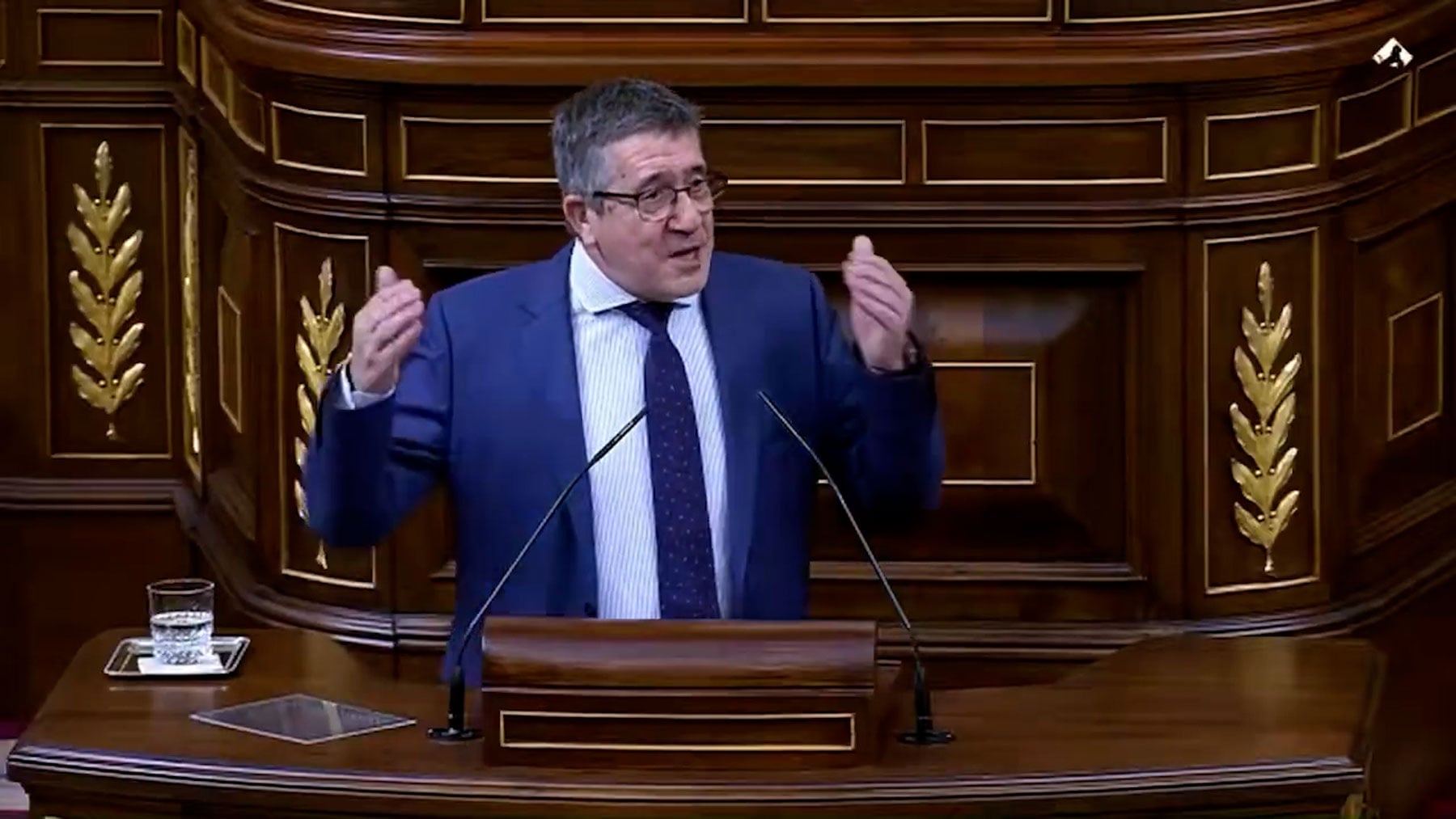 Patxi López se gana el sueldo, ataca a Peinado y grita a pleno pulmón en el Congreso: ¡Yo con Begoña, claro que sí!