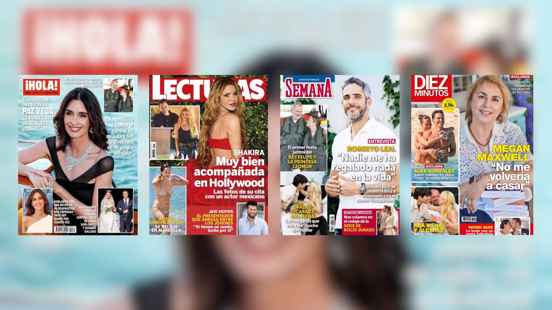 Portadas de revistas. (Foto: RRSS)