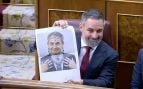 Abascal Vox abecedario Sánchez corrupción, Santiago Abascal, Pedro Sánchez, PSOE