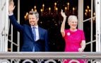 Federico X y Margarita II de Dinamarca en el Palacio de Amalienborg. (Foto: Europa Press)