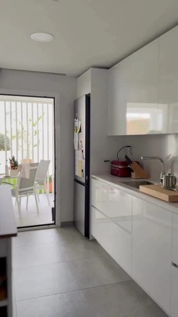 To&ntilde;i Moreno, casa, M&aacute;laga